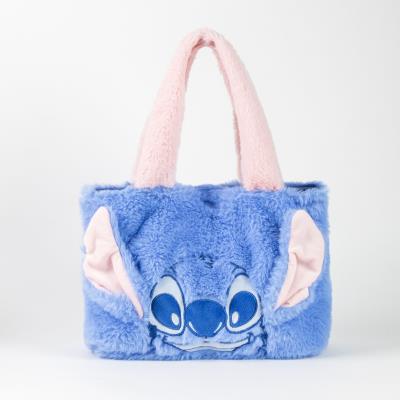 BOLSA SHOPPING PELUCHE STITCH - ILUSION SHOP