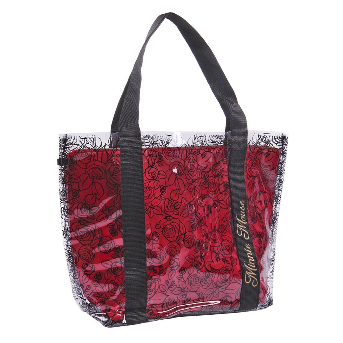BOLSA SHOPPING TRANSPARENTE MINNIE - ILUSION SHOP