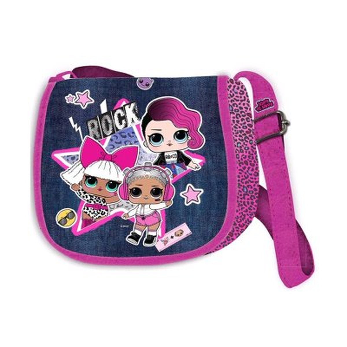 BOLSITO SOLAPA FASHION LOL SURPRISE JEAN - ILUSION SHOP