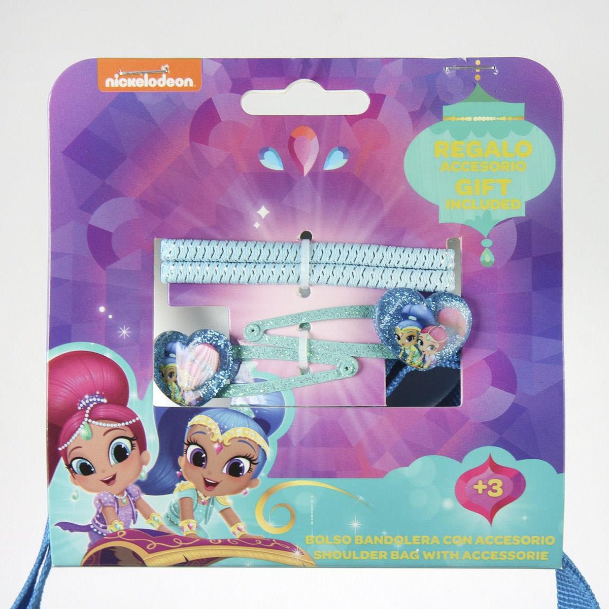 BOLSO ASAS SHIMMER & SHINE CON ACCESORIOS