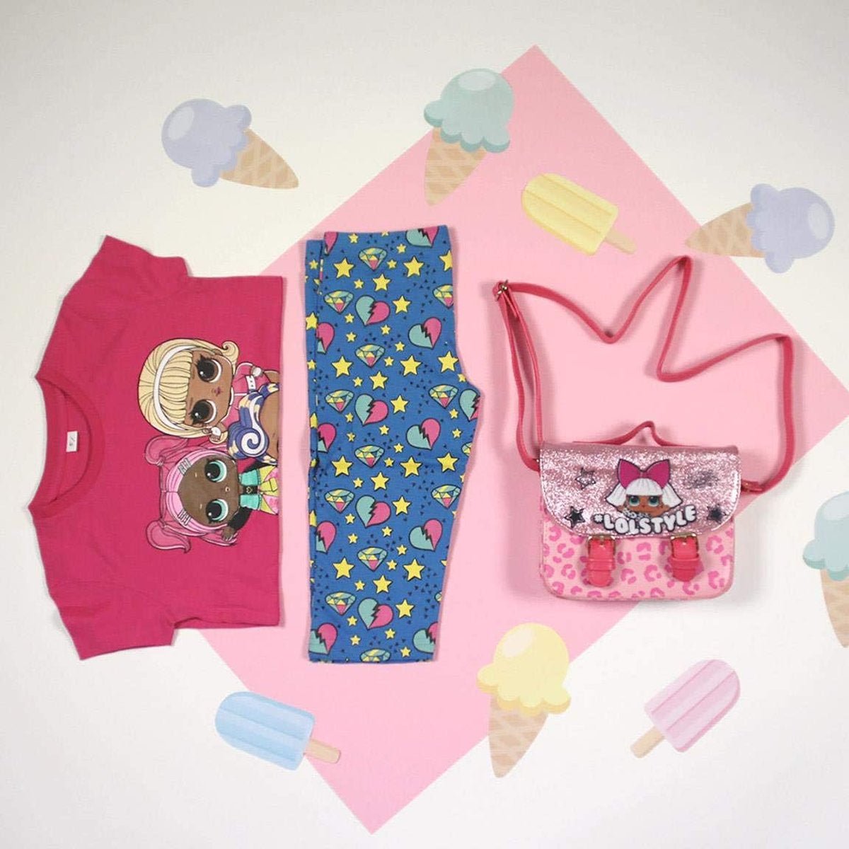 BOLSO BANDOLERA POLIPIEL LOL - ILUSION SHOP