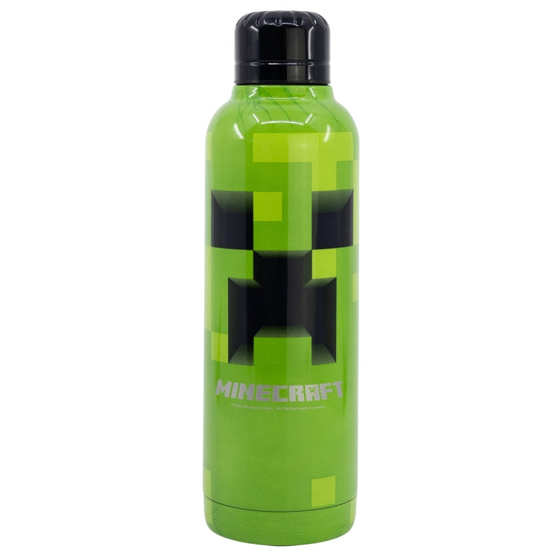 BOTELLA TERMO ACERO INOXIDABLE 515 ML MINECRAFT