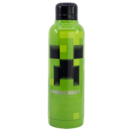 BOTELLA TERMO ACERO INOXIDABLE 515 ML MINECRAFT