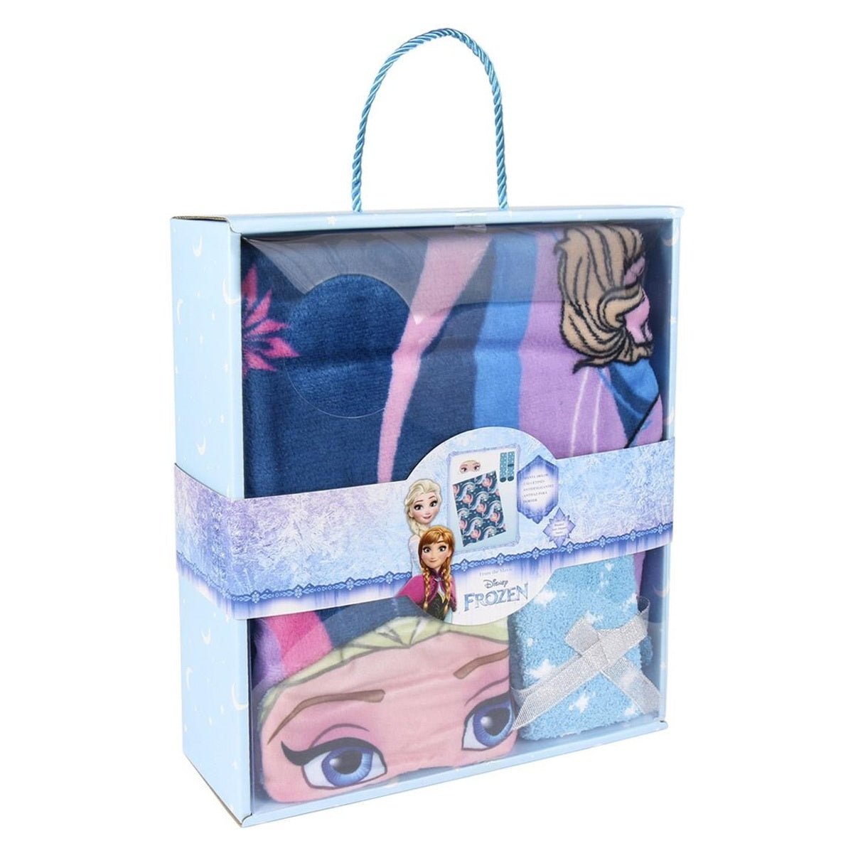 CAJAS REGALO MANTA+ANTIFAZ+CALCETIN FROZEN - ILUSION SHOP