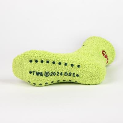 CALCETIN ANTIDESLIZANTE NAVIDEÑO THE GRINCH - ILUSION SHOP