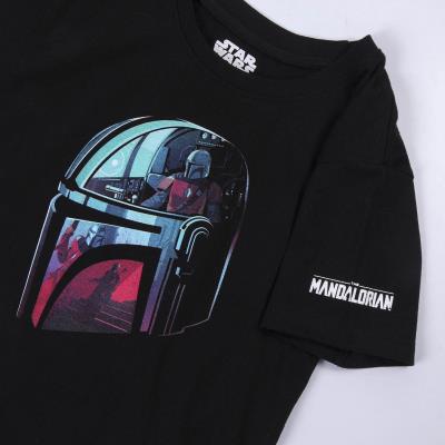 CAMISETA CORTA SINGLE JERSEY PUNTO THE MANDALORIAN - ILUSION SHOP