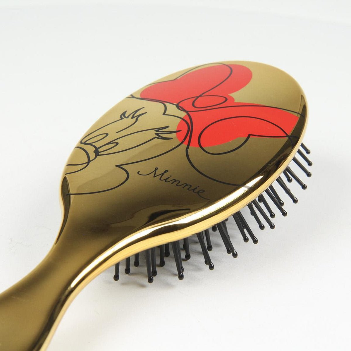 CEPILLO CABELLO MINNIE DORADO CAJA REGALO - ILUSION SHOP
