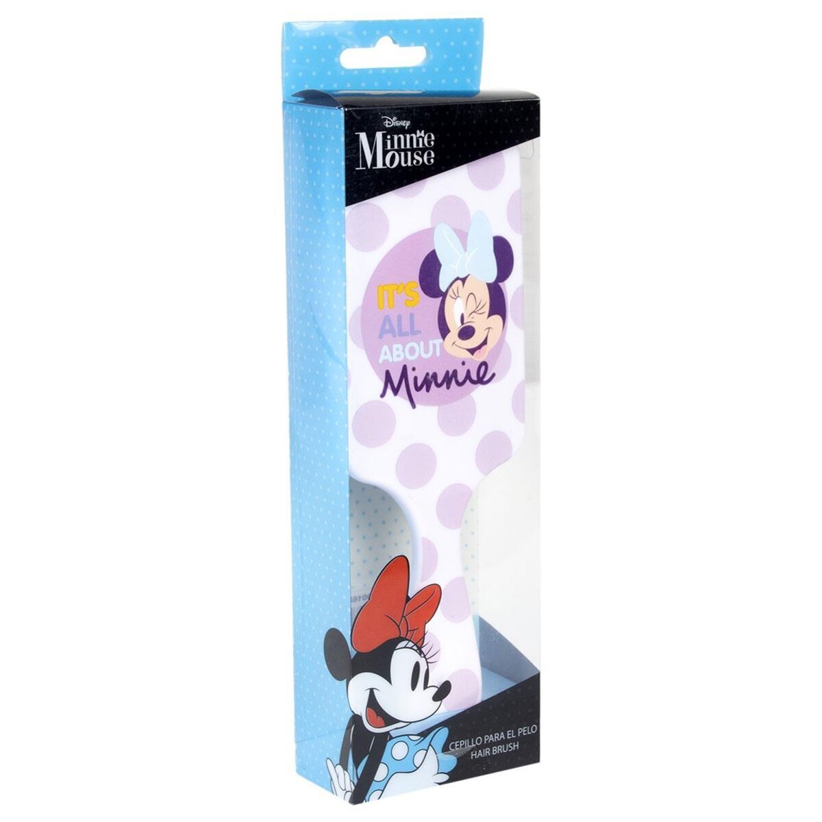 CEPILLO RECTANGULAR INFANTIL MINNIE - ILUSION SHOP