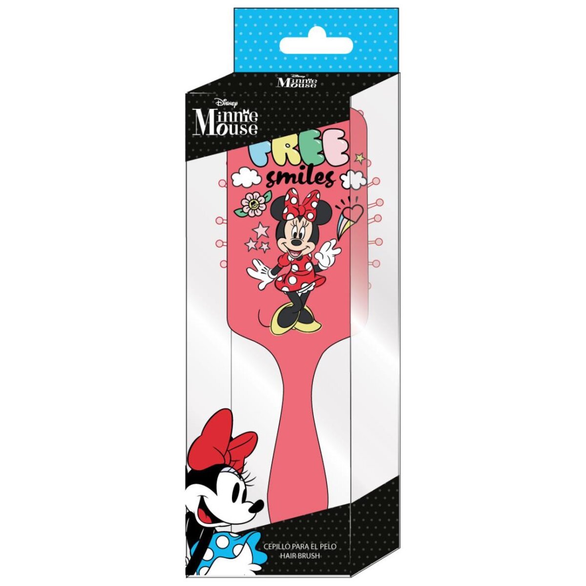 CEPILLO RECTANGULAR INFANTIL MINNIE - ILUSION SHOP