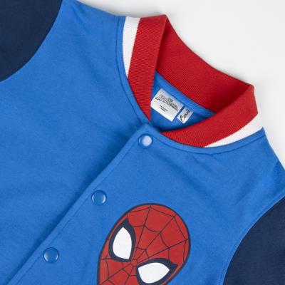 CHAQUETA COTTON BRUSHED BASEBALL SPIDERMAN - ILUSION SHOP