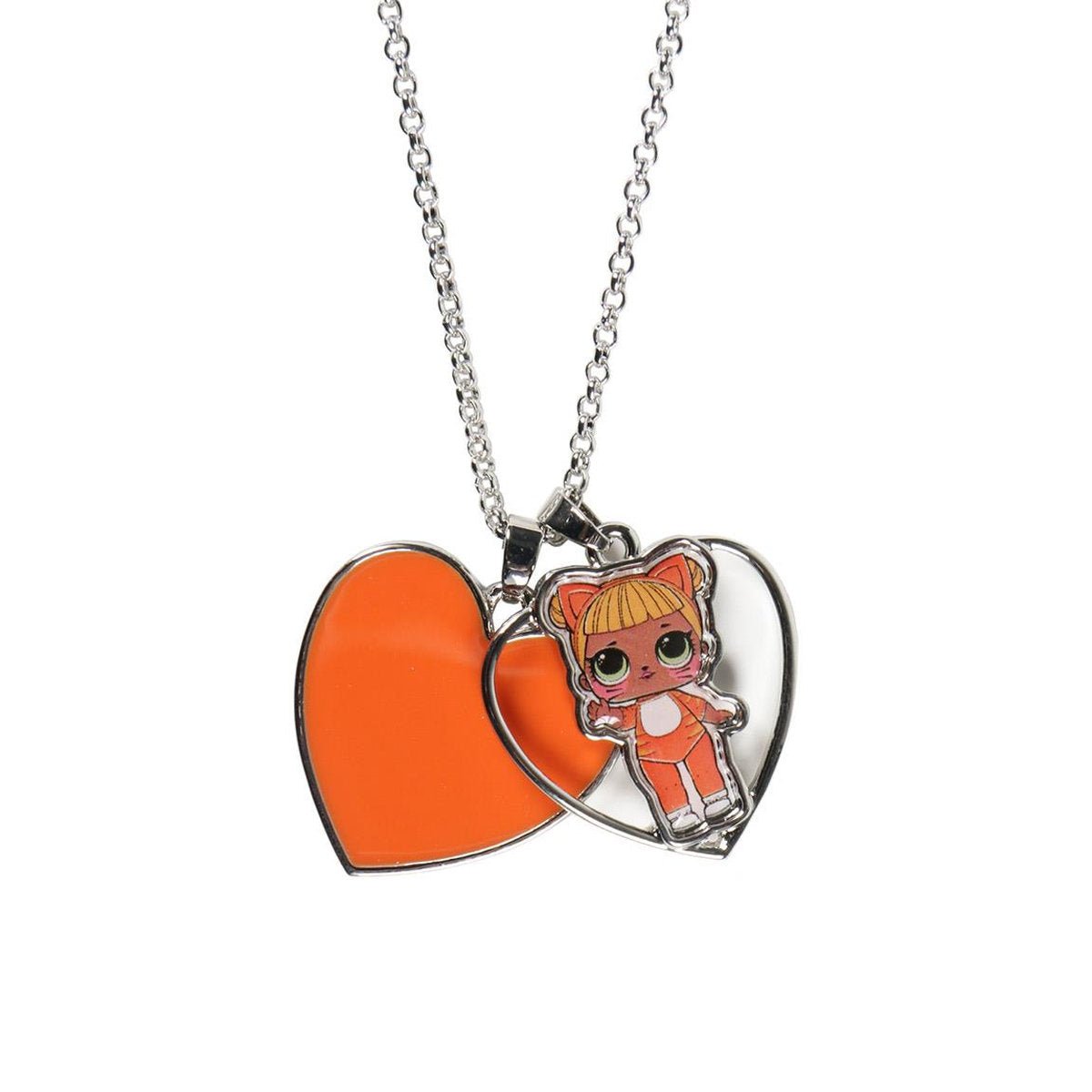 COLLAR METALICO CORAZON PREMIUM LOL SURPRISE SURT. - ILUSION SHOP