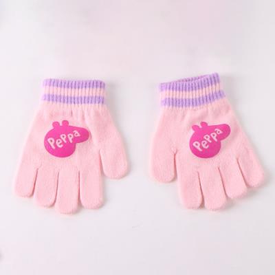 CONJUNTO 3 PIEZAS BUFANDA PEPPA PIG - ILUSION SHOP