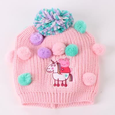 CONJUNTO 3 PIEZAS BUFANDA PEPPA PIG - ILUSION SHOP