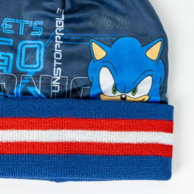 CONJUNTO 3 PIEZAS SNOOD SONIC - ILUSION SHOP