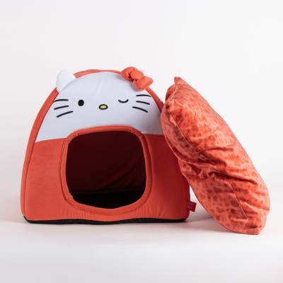 CUEVA CAMA PARA PERRO HELLO KITTY - ILUSION SHOP