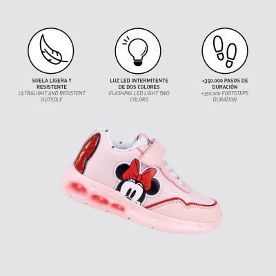 DEPORTIVA SUELA LIGERA EVA CON LUCES MINNIE - ILUSION SHOP