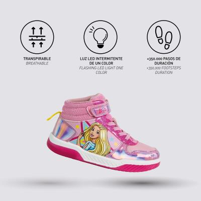 DEPORTIVA SUELA PVC CON LUCES BARBIE - ILUSION SHOP