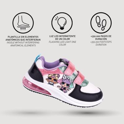 DEPORTIVA SUELA PVC CON LUCES LOL - ILUSION SHOP