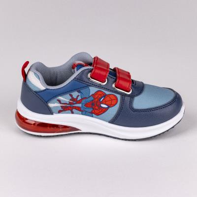 DEPORTIVA SUELA PVC CON LUCES SPIDERMAN - ILUSION SHOP