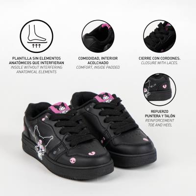 DEPORTIVA SUELA PVC HELLO KITTY KUROMI - ILUSION SHOP