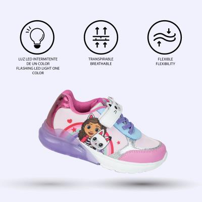 DEPORTIVA SUELA TPR CON LUCES GABBY´S DOLLHOUSE - ILUSION SHOP