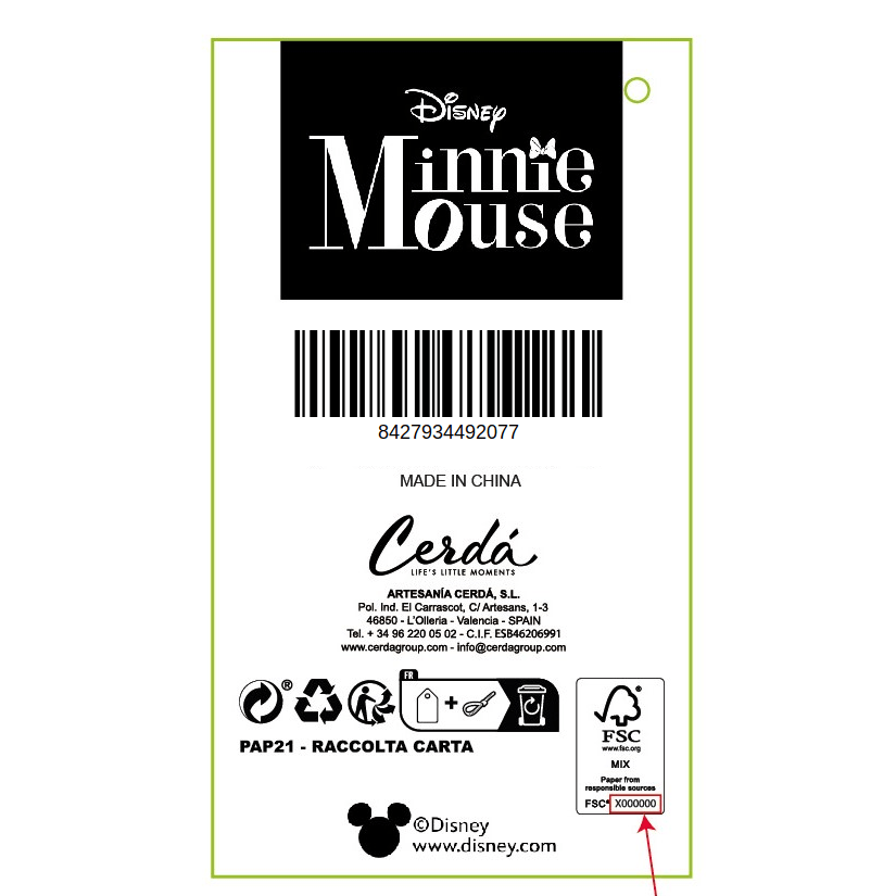 ESTUCHE PORTATODO PLANO MINNIE - ILUSION SHOP