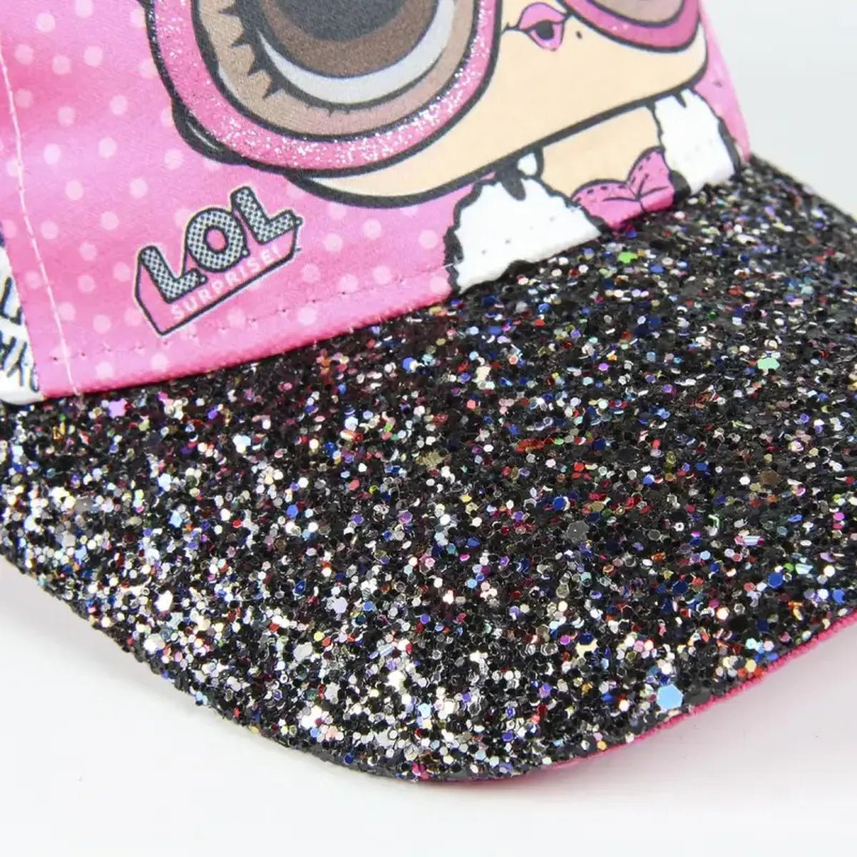GORRA PREMIUM LOL SURPRISE VISERA GLITTER - ILUSION SHOP