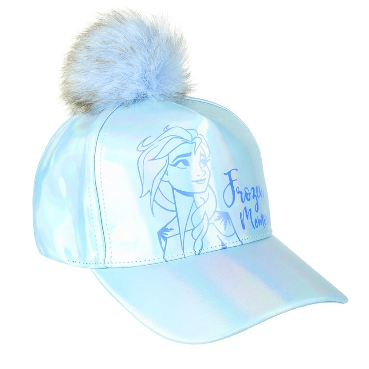 GORRAS VISERA CURVA IRIDISCENTE FROZEN II - ILUSION SHOP