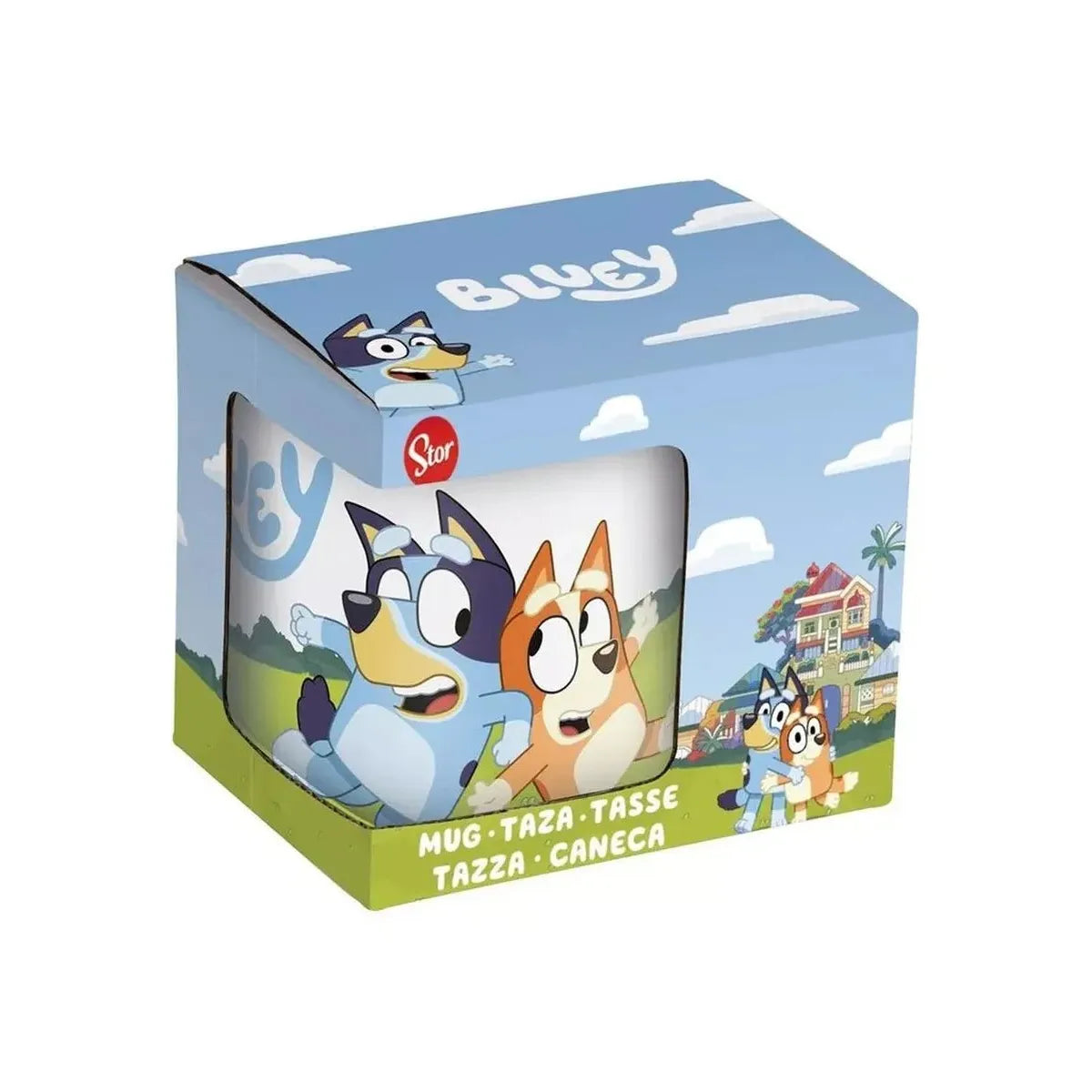 ILUSION TAZA CERAMICA 325 ML C R BLUEY - ILUSION SHOP