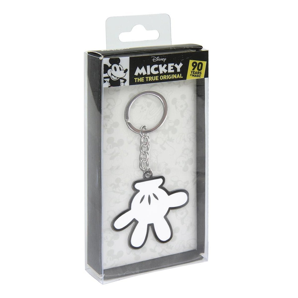 LLAVERO METAL MANO MICKEY DISNEY EN CAJA ACETATO - ILUSION SHOP