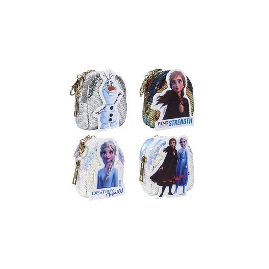 LLAVERO MONEDERO 4 MODELOS SURTIDOS FROZEN II - ILUSION SHOP