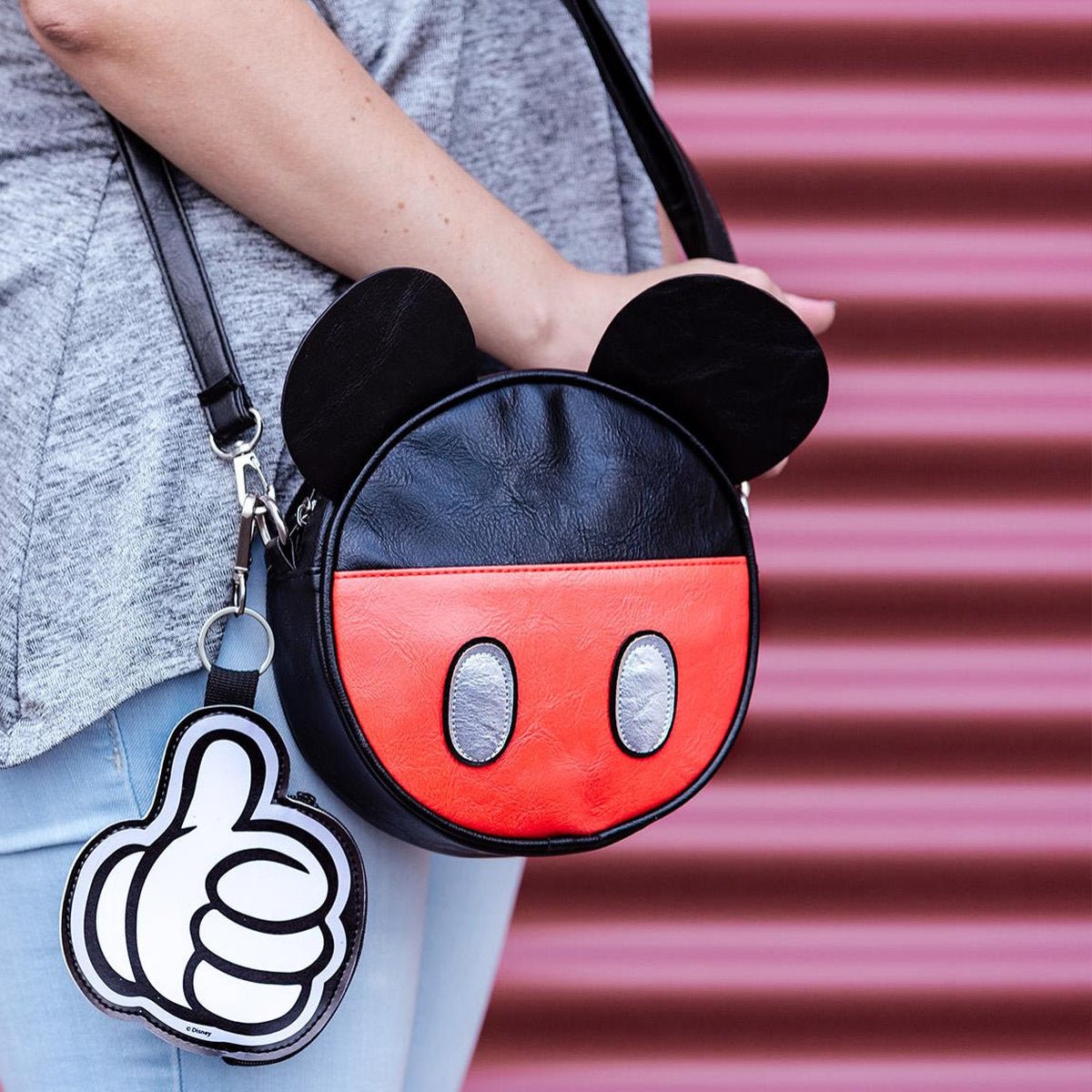 LLAVERO MONEDERO PREMIUM MICKEY MOUSE DISNEY