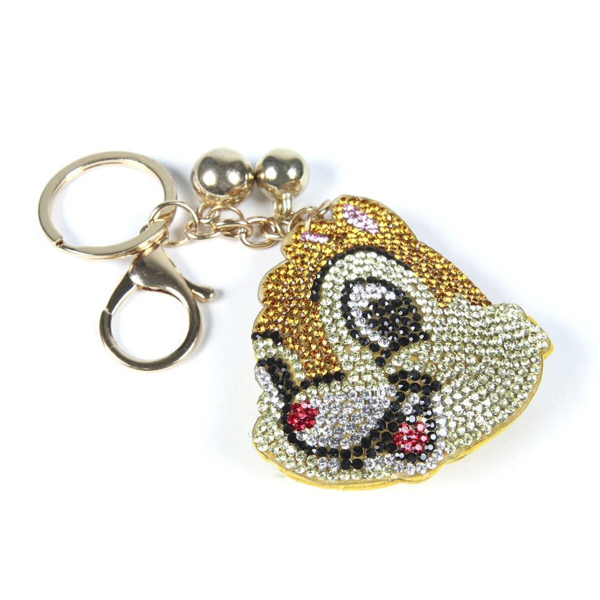 LLAVERO PREMIUM 3D CLASICOS CHIP DISNEY BRILLANTES - ILUSION SHOP