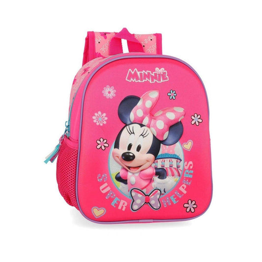 MOCHILA 3D INFANTIL MINNIE SUPER HELPERS - ILUSION SHOP