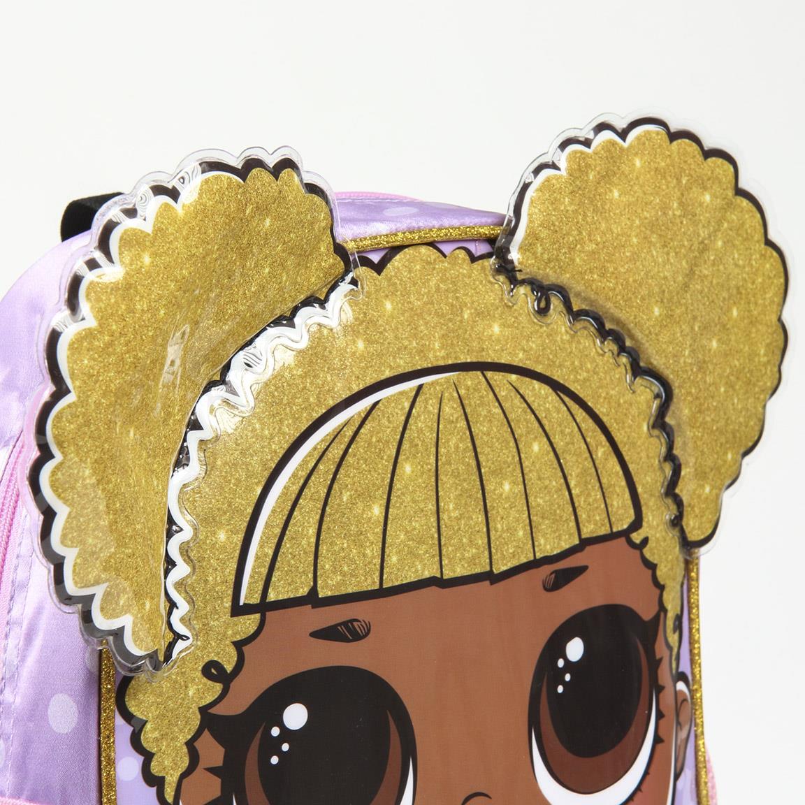 MOCHILA 3D INFANTIL QUEEN BEE LOL - ILUSION SHOP