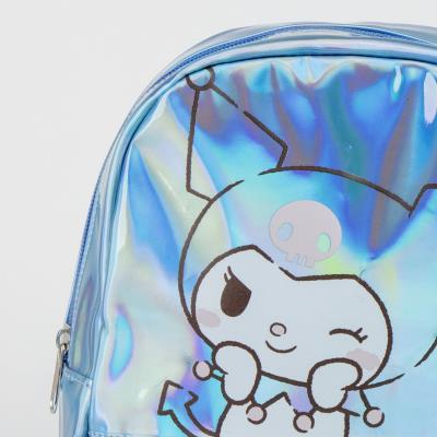 MOCHILA CASUAL IRIDISCENTE HELLO KITTY KUROMI - ILUSION SHOP