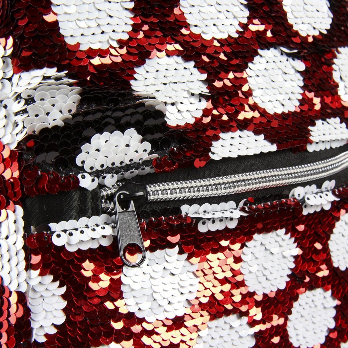 MOCHILA CASUAL LENTEJUELAS METALIZADA MINNIE - ILUSION SHOP