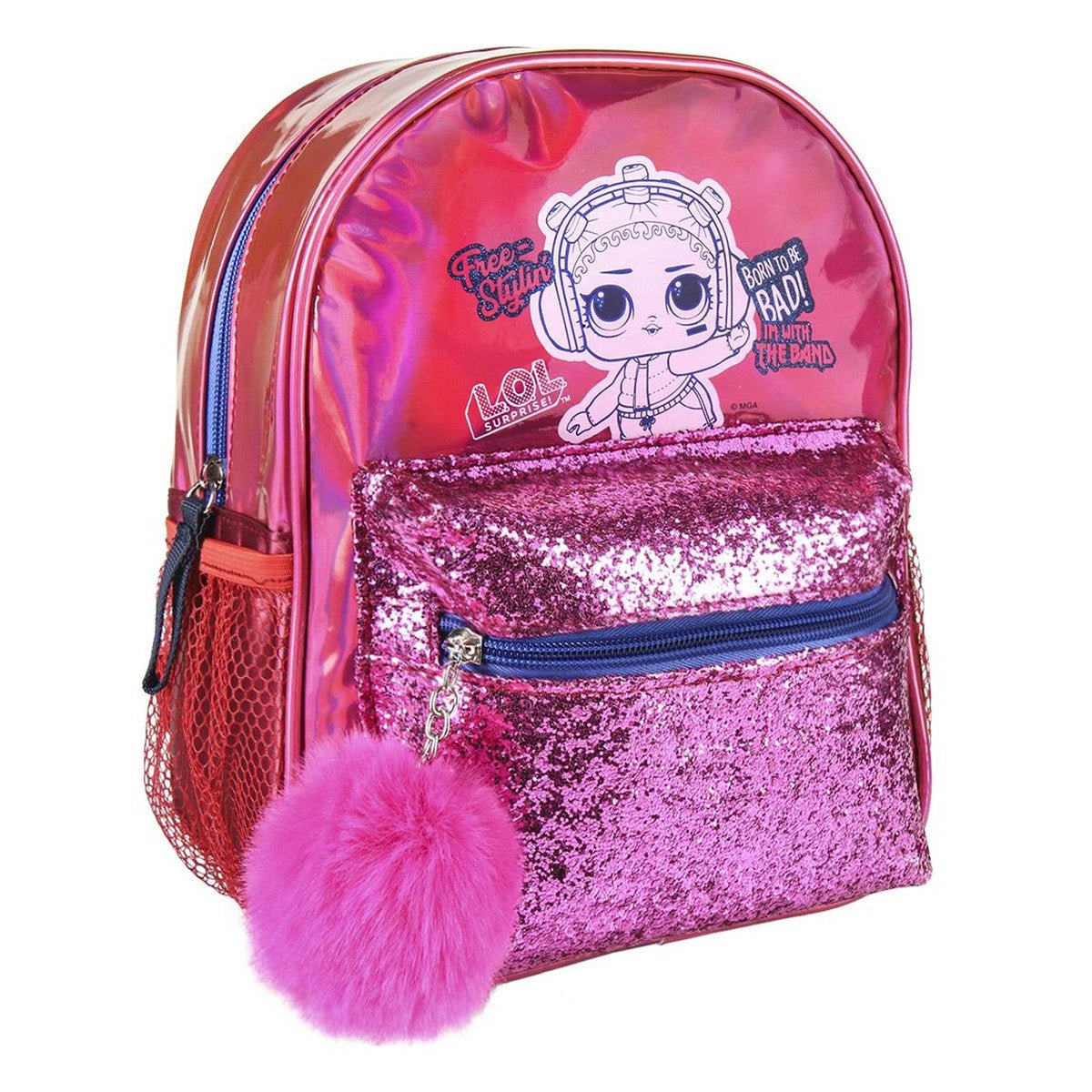 MOCHILA CASUAL LOL SURPRISE MODA POMPOM - ILUSION SHOP