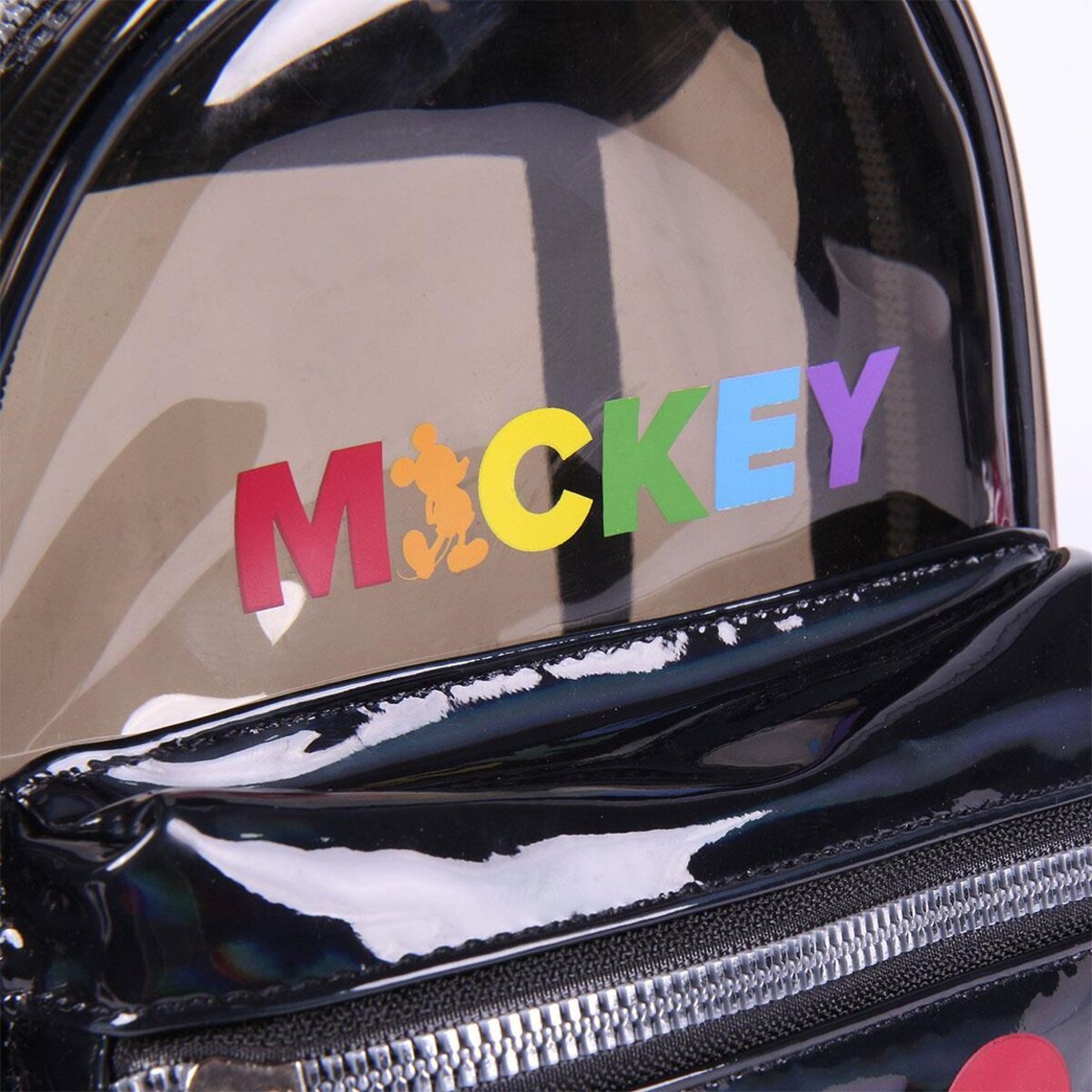 MOCHILA CASUAL MODA TRANSPARENTE DISNEY PRIDE - ILUSION SHOP