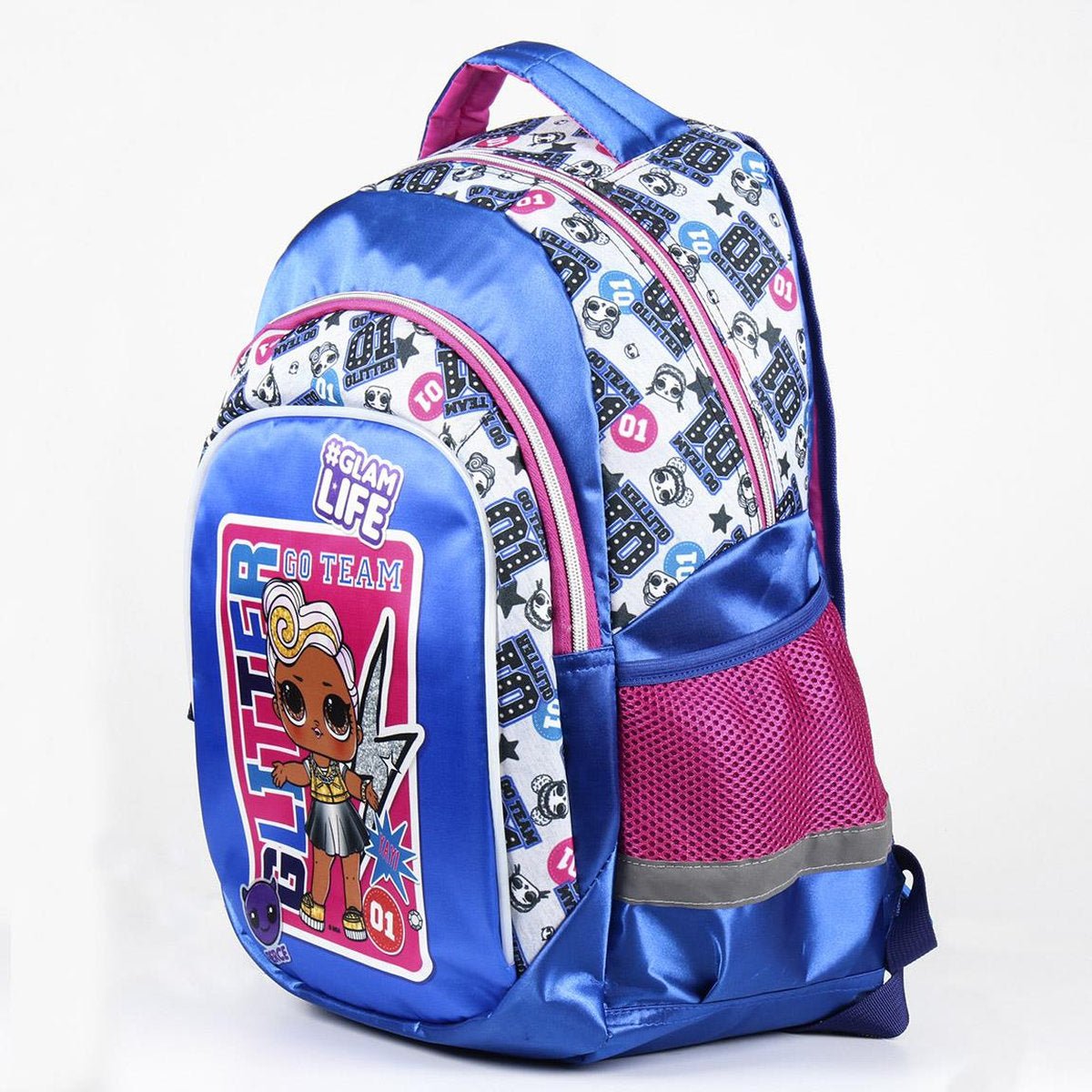 MOCHILA ESCOLAR LUCES LOL SURPRISE - ILUSION SHOP