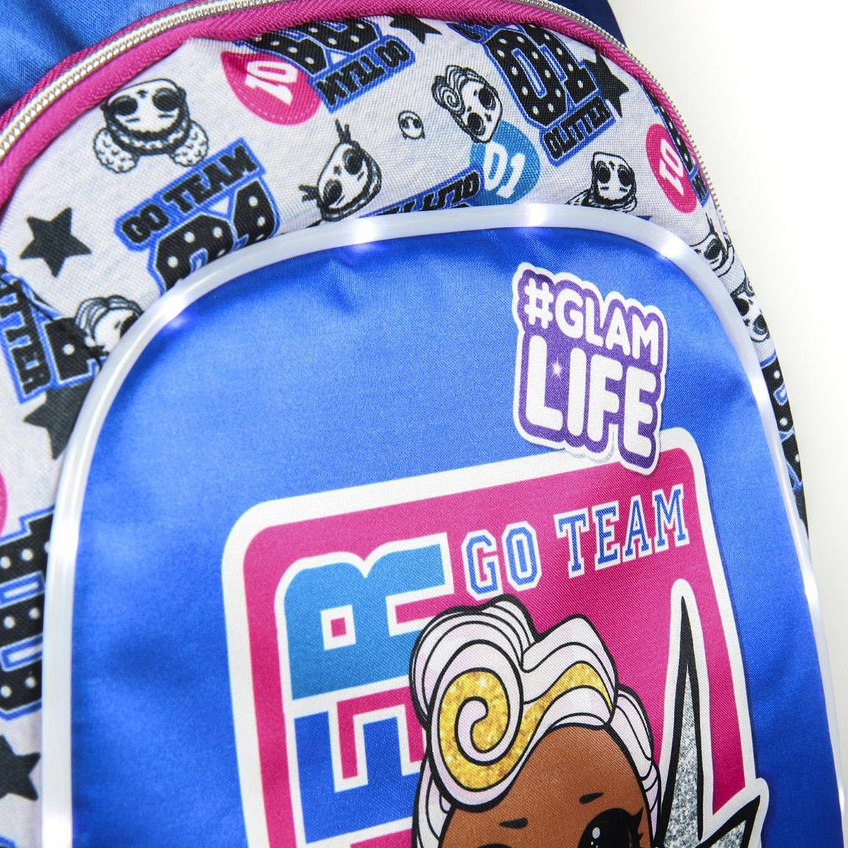 MOCHILA ESCOLAR LUCES LOL SURPRISE - ILUSION SHOP