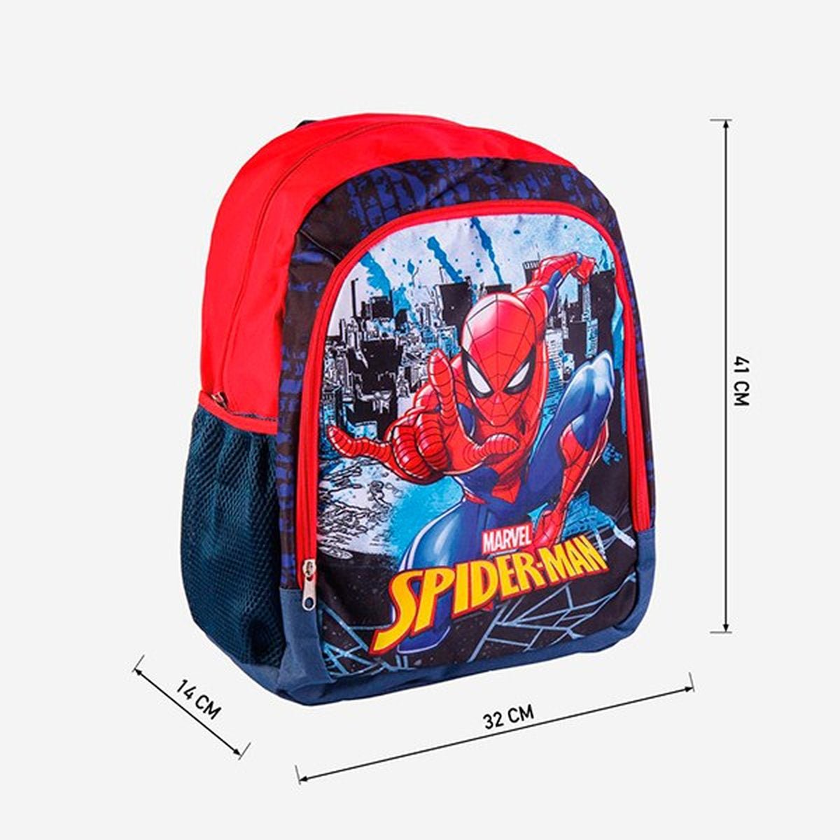MOCHILA ESCOLAR MEDIANA SPIDERMAN - ILUSION SHOP