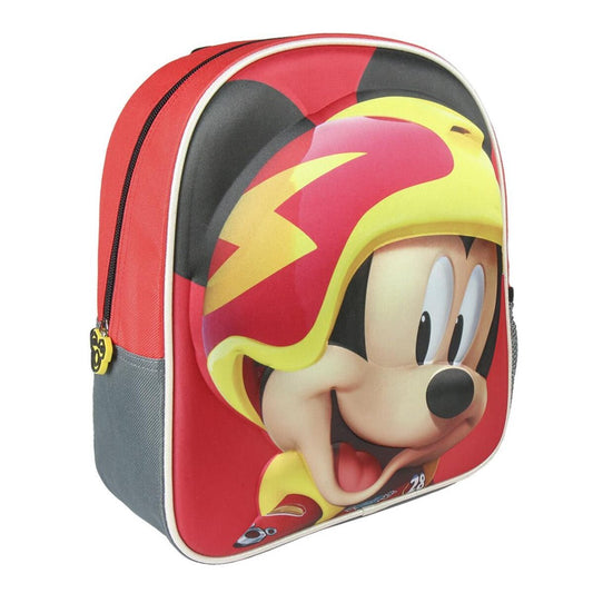 MOCHILA GUARDERIA MICKEY ROADSTER 3D - ILUSION SHOP