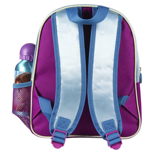 MOCHILA INFANTIL 3D CON BOTELLIN FROZEN II