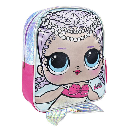 MOCHILA INFANTIL 3D LOL SURPRISE SIRENA - ILUSION SHOP