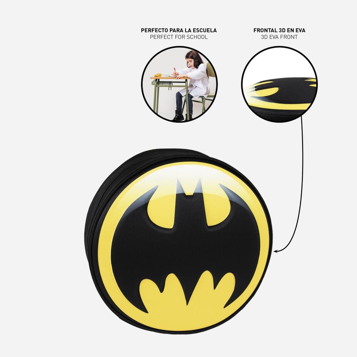 MOCHILA INFANTIL 3D PREMIUM BATMAN