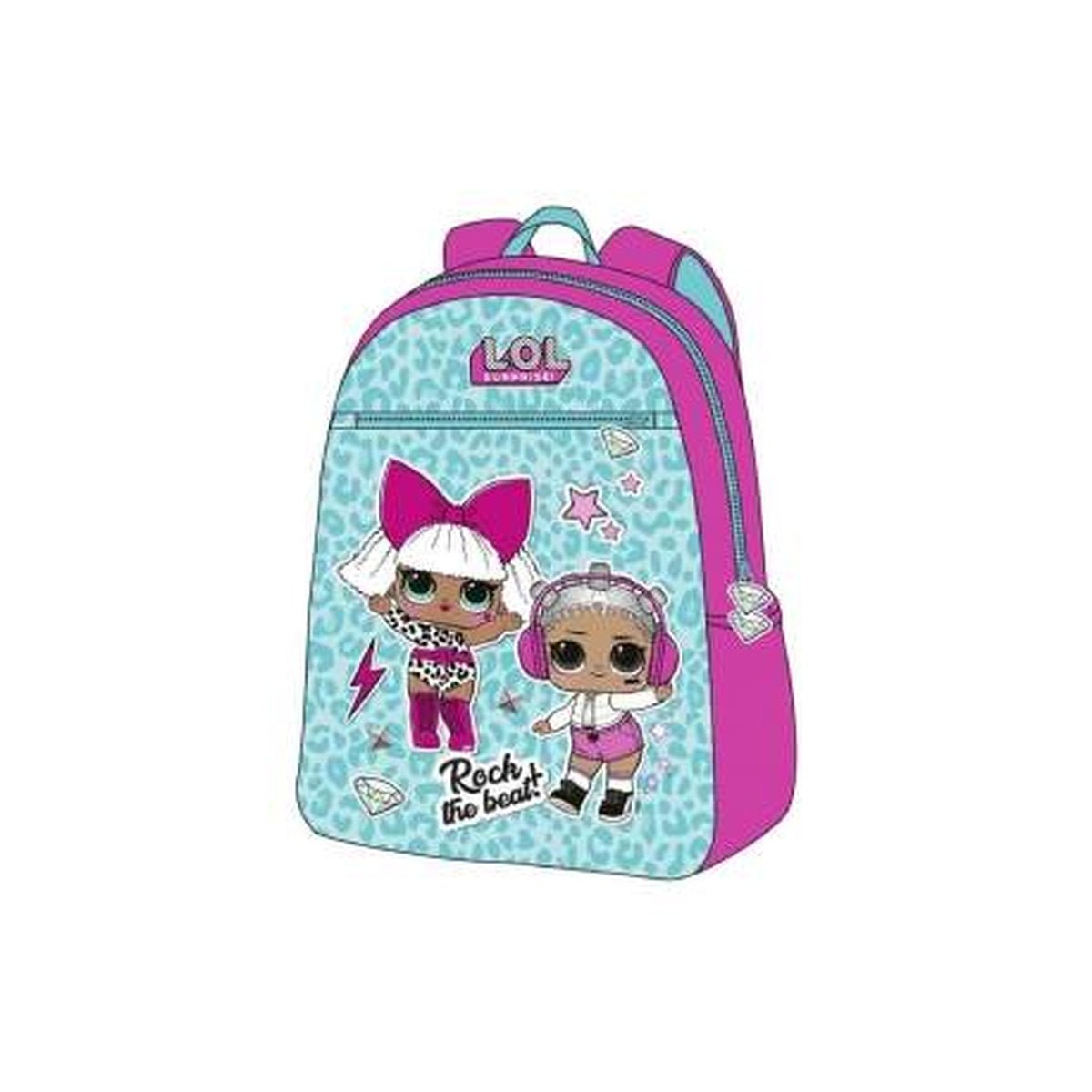 MOCHILA INFANTIL LOL SURPRISE MUSIC - ILUSION SHOP