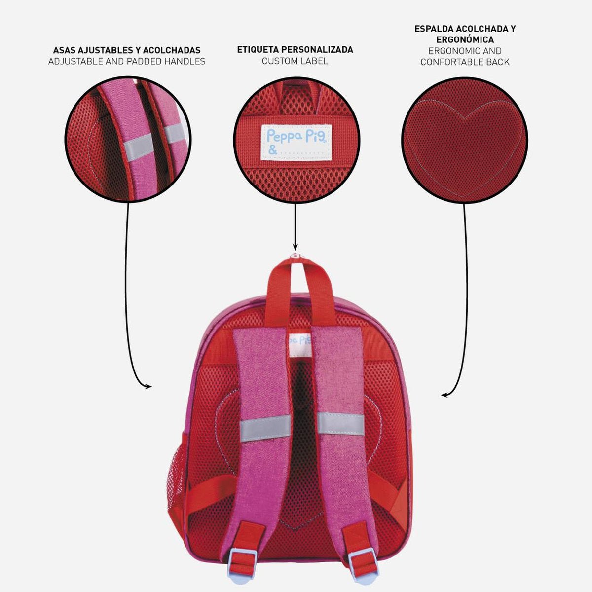 MOCHILA INFANTIL PEPPA PIG