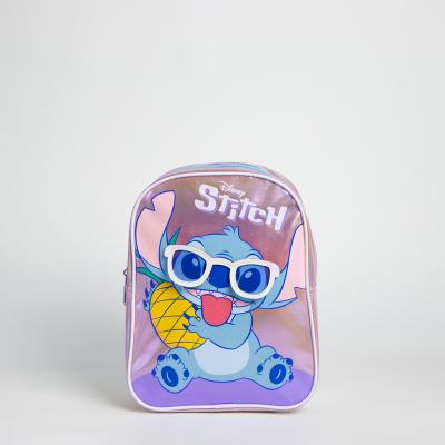 MOCHILA INFANTIL PERSONAJE APLICACIONES STITCH - ILUSION SHOP