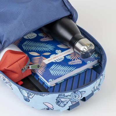 MOCHILA INFANTIL TIEMPO LIBRE ESTAMPADO STITCH - ILUSION SHOP